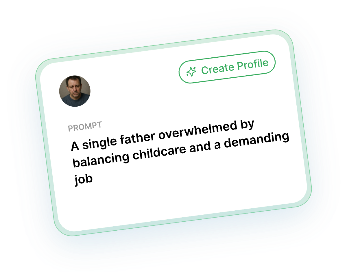 Single father profile